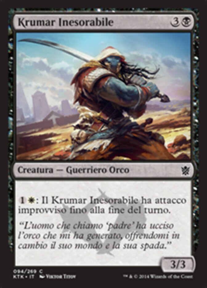 Krumar Inesorabile