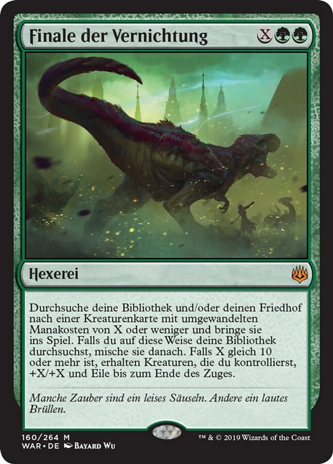 Finale der Vernichtung
