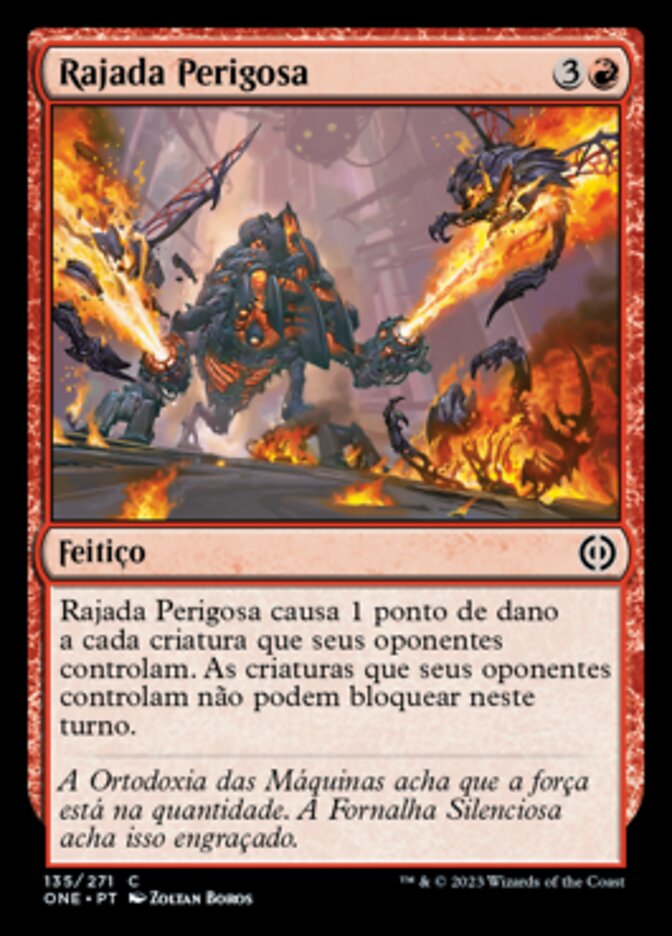 Rajada Perigosa