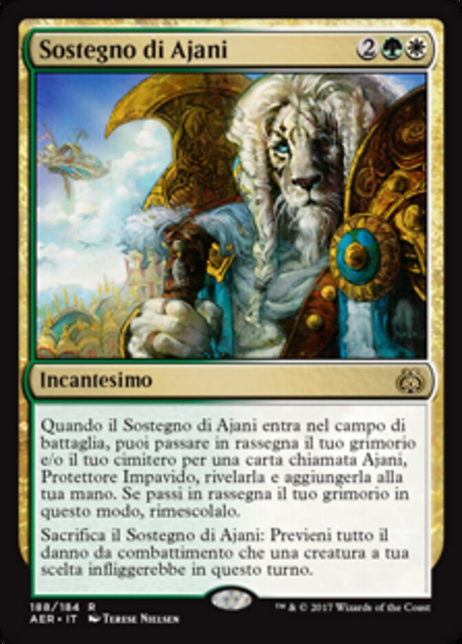 Sostegno di Ajani