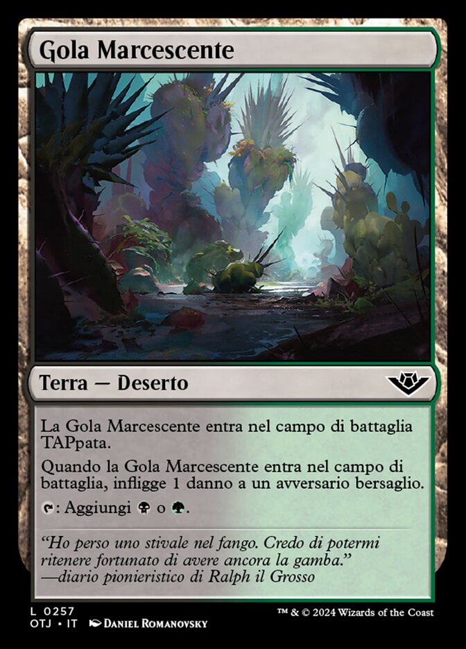 Gola Marcescente