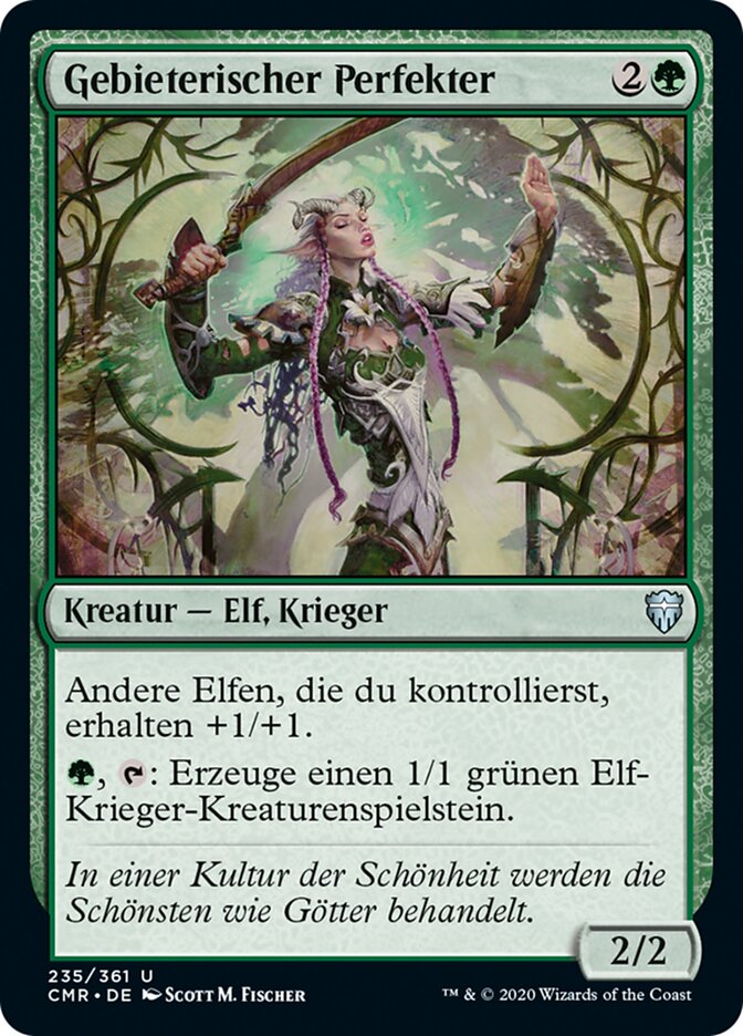 Gebieterischer Perfekter