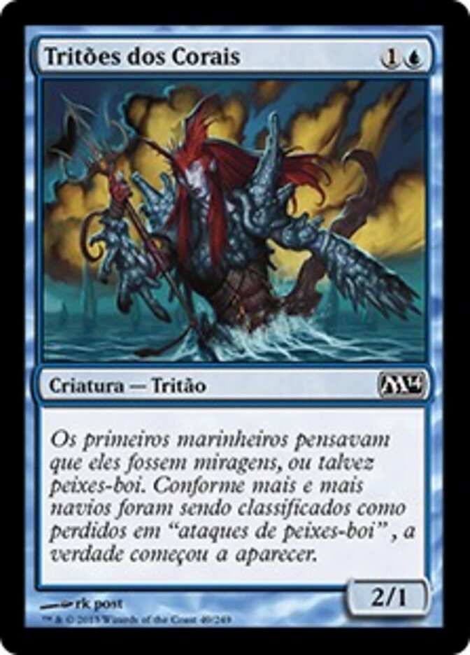 Tritões dos Corais
