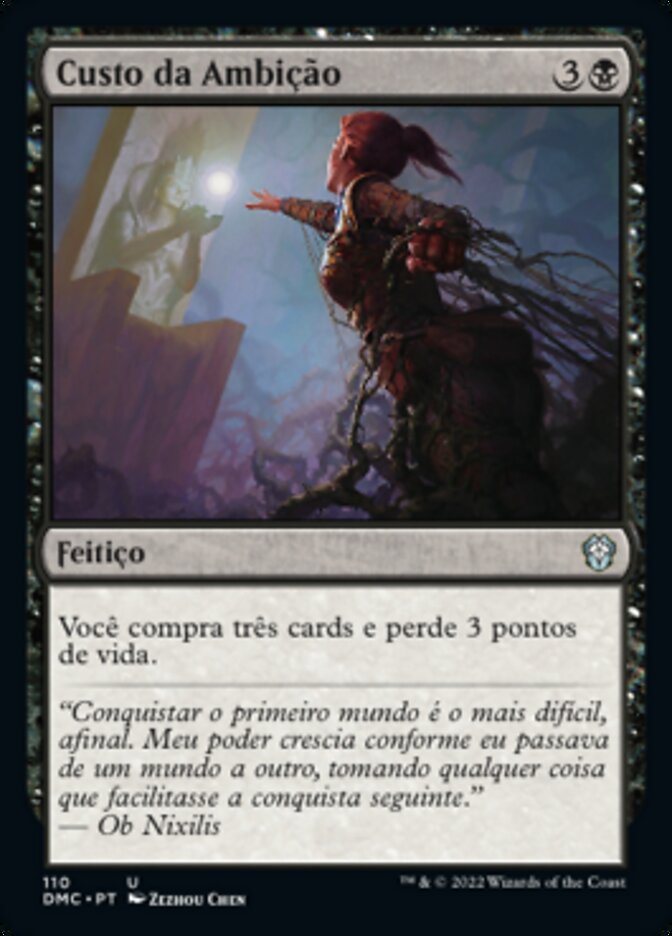 Custo da Ambição