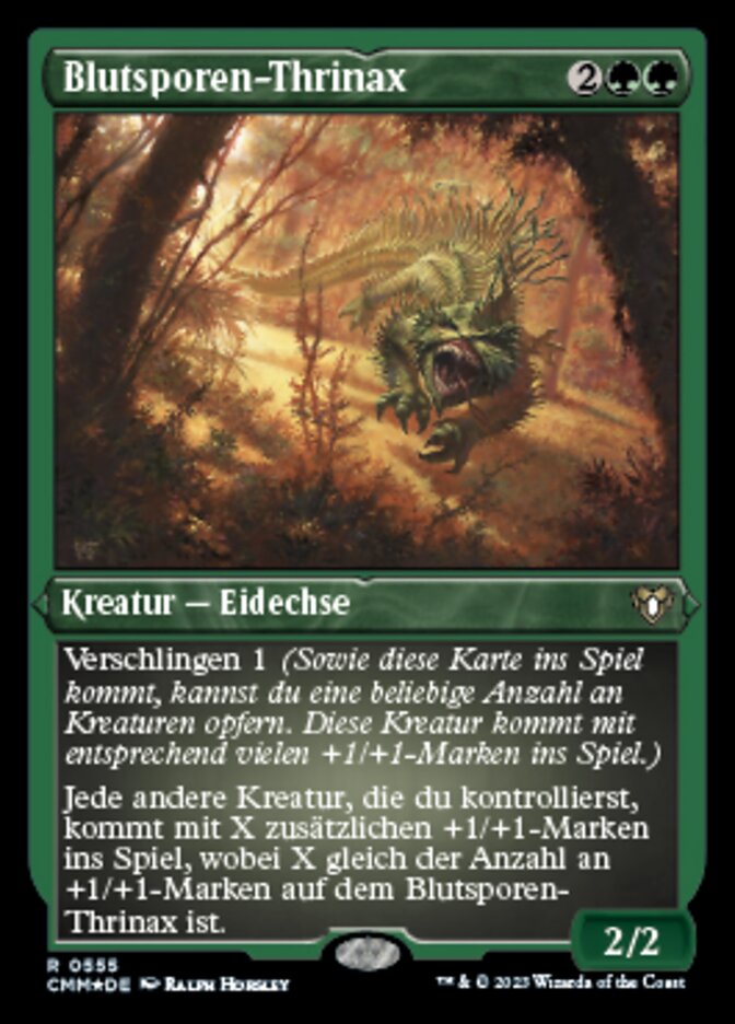 Blutsporen-Thrinax