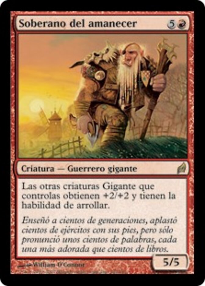 Soberano del amanecer