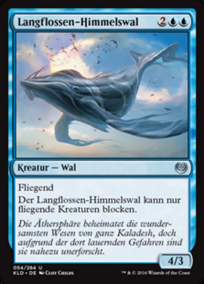 Langflossen-Himmelswal