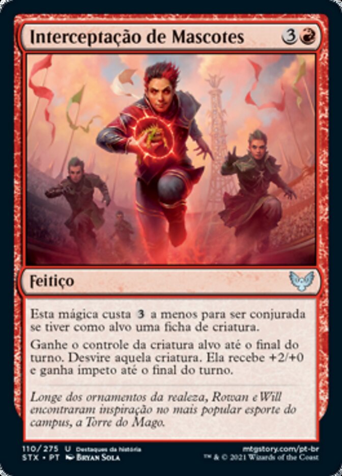 Interceptação de Mascotes