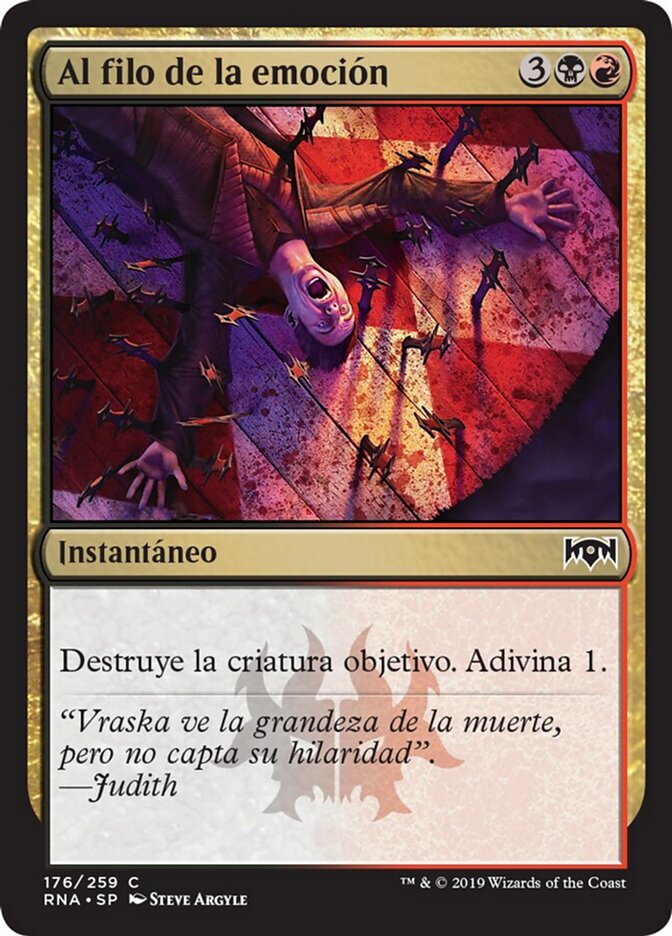 Al filo de la emoción