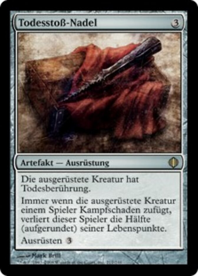 Todesstoß-Nadel