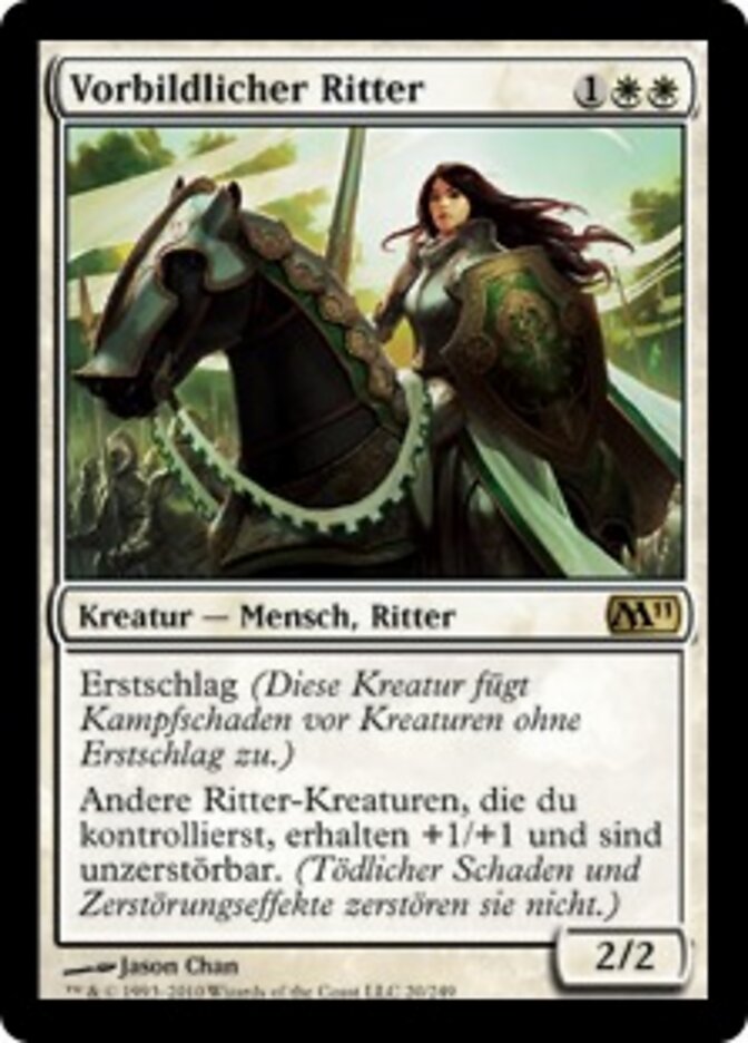 Vorbildlicher Ritter