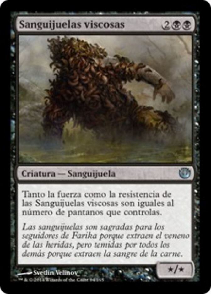 Sanguijuelas viscosas