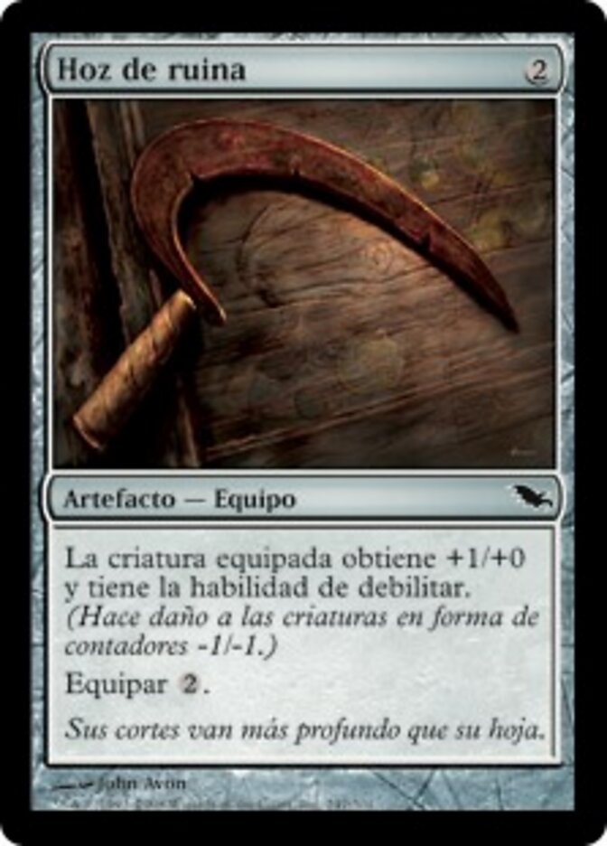 Hoz de ruina