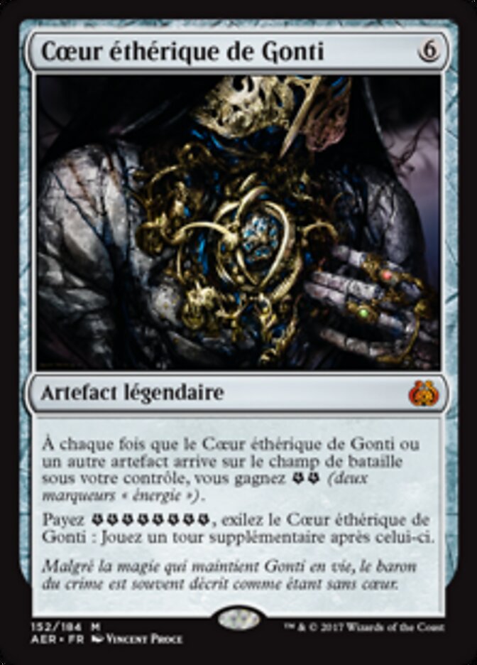 Cœur éthérique de Gonti