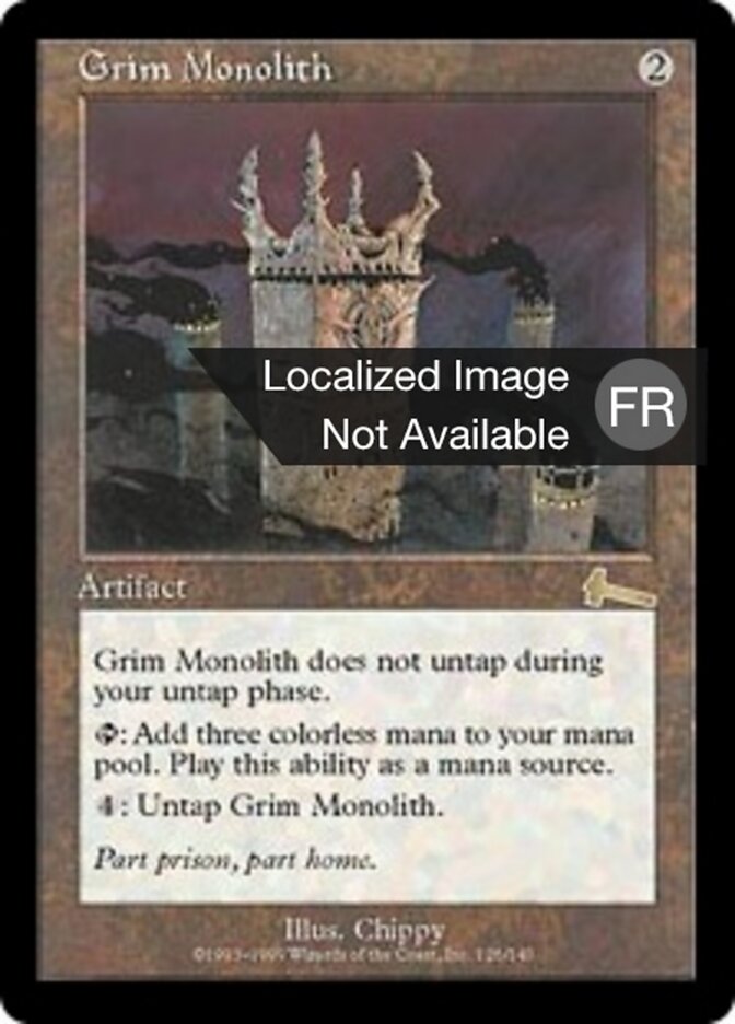 Monolithe sinistre