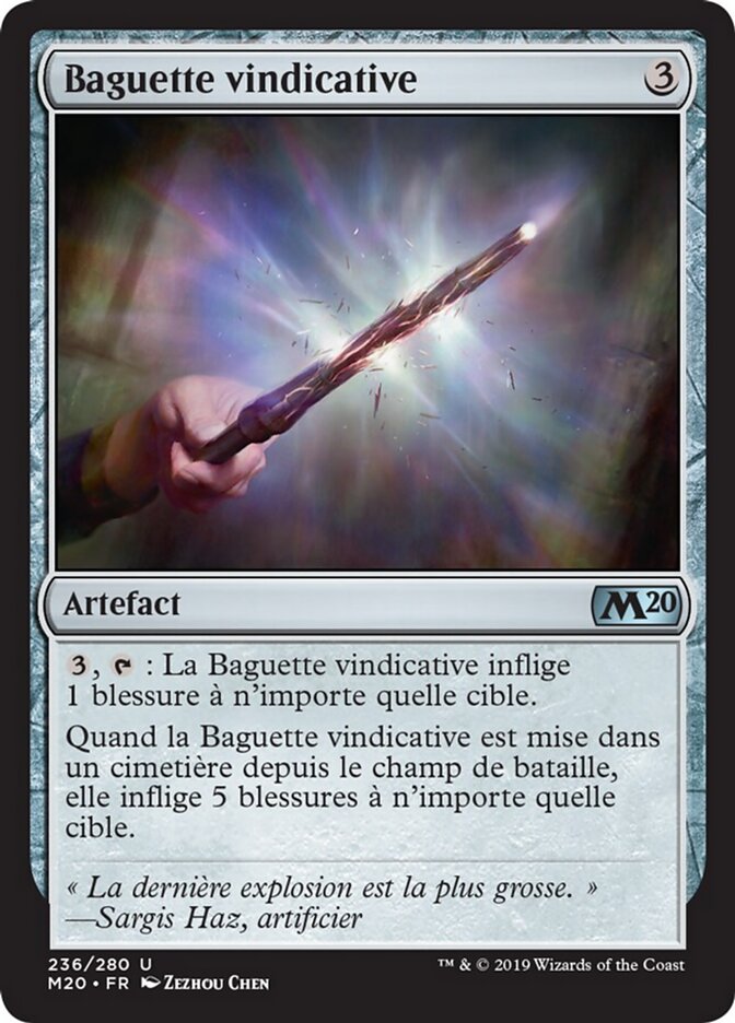Baguette vindicative