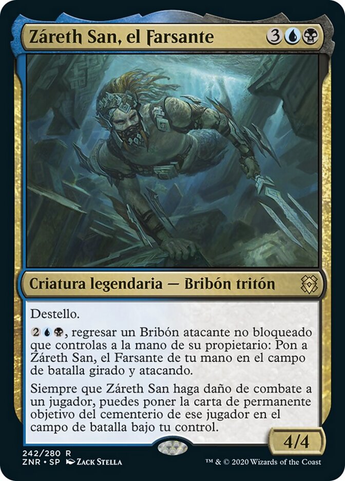 Záreth San, el Farsante
