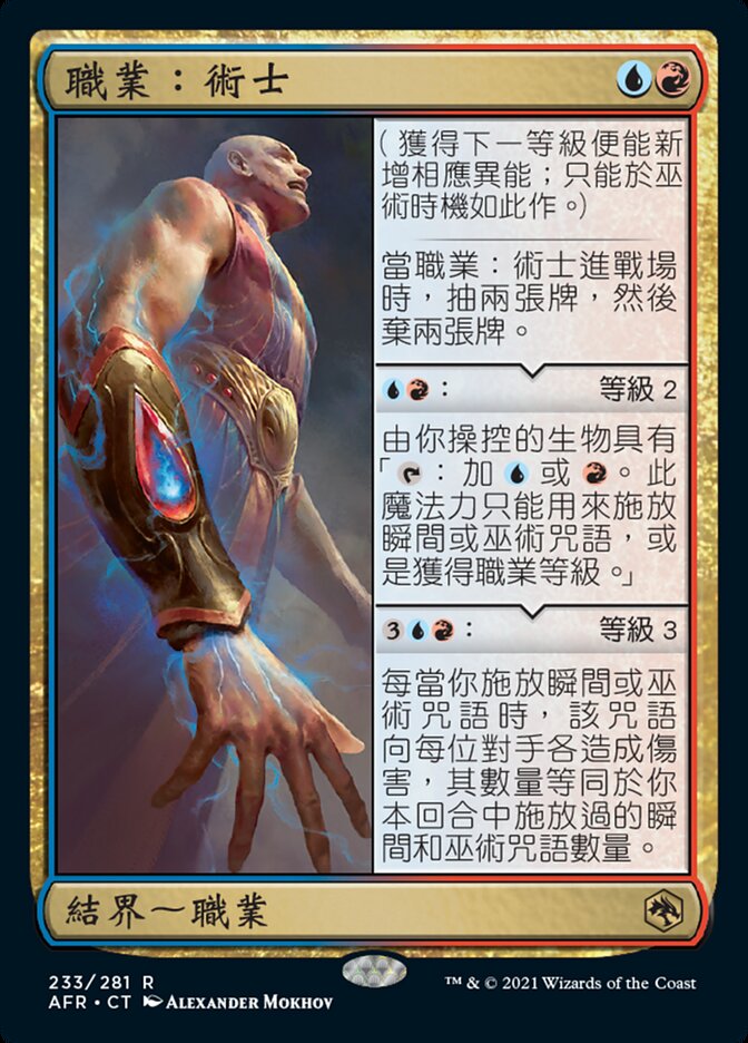 職業：術士
