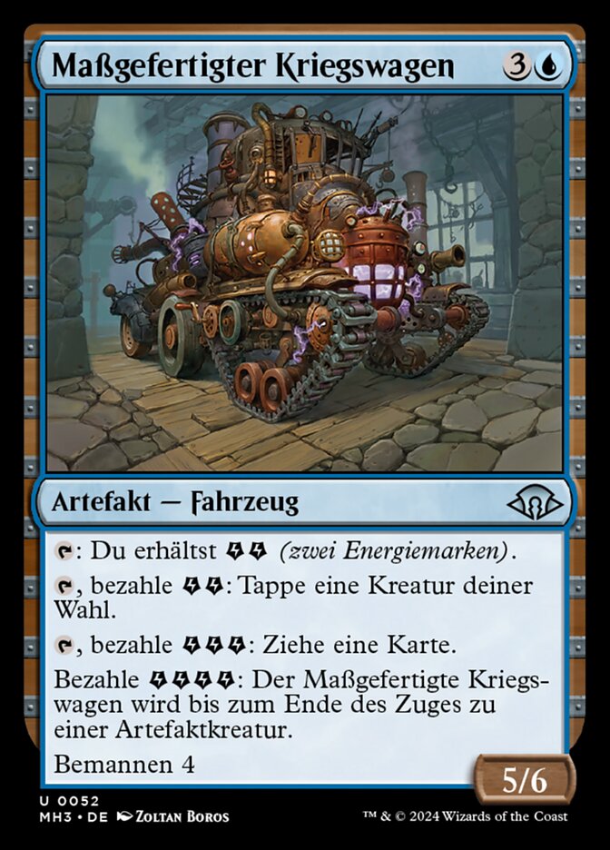 Maßgefertigter Kriegswagen