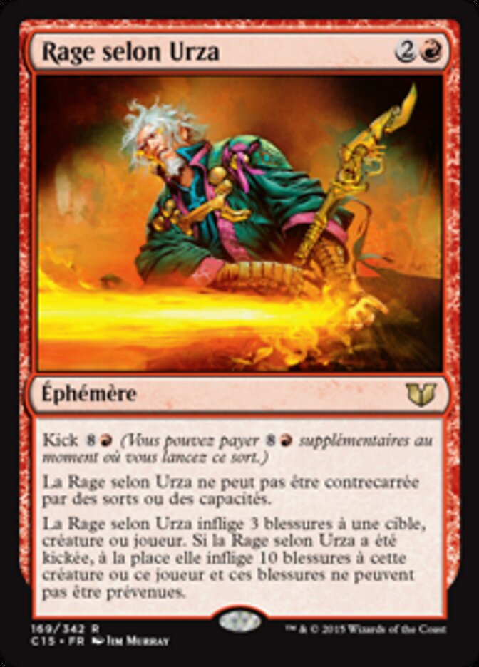 Rage selon Urza