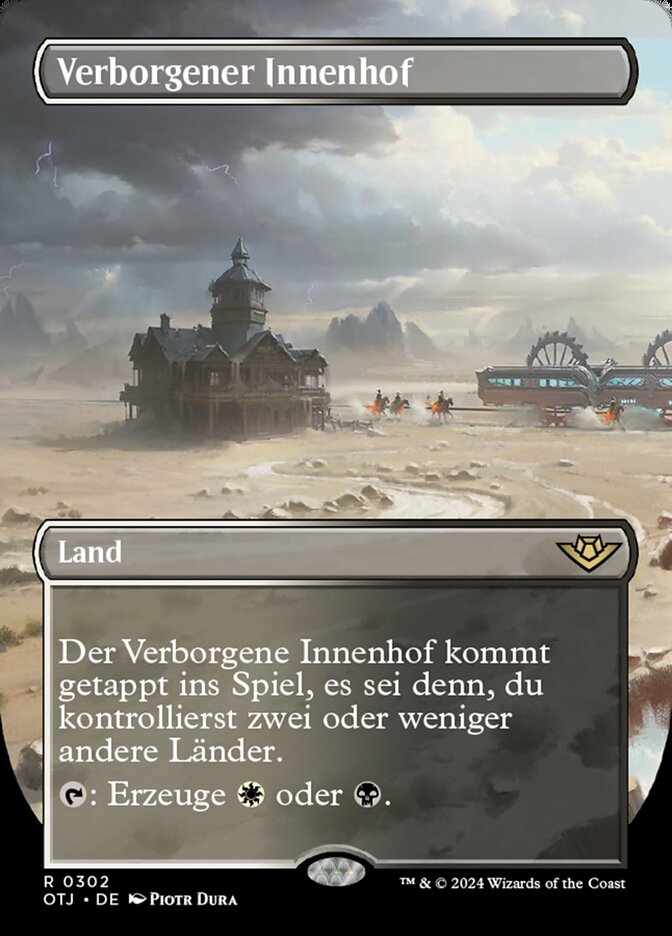 Verborgener Innenhof
