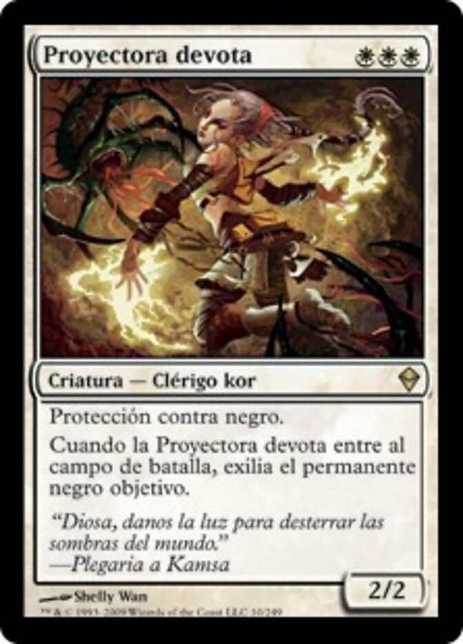 Proyectora devota