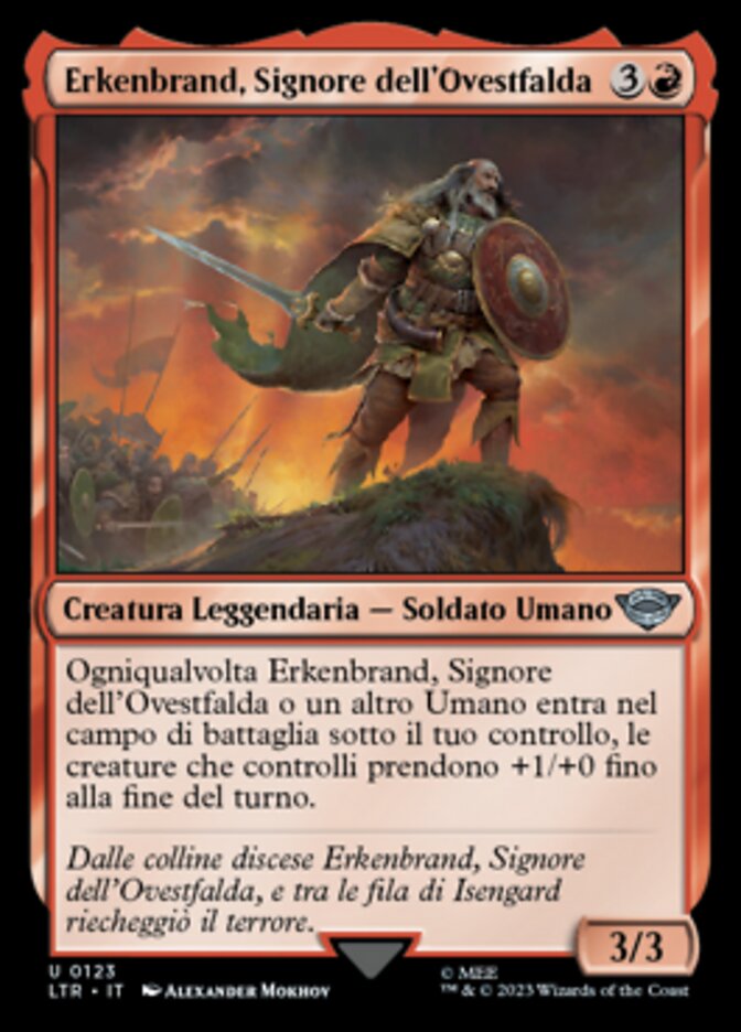 Erkenbrand, Signore dell'Ovestfalda
