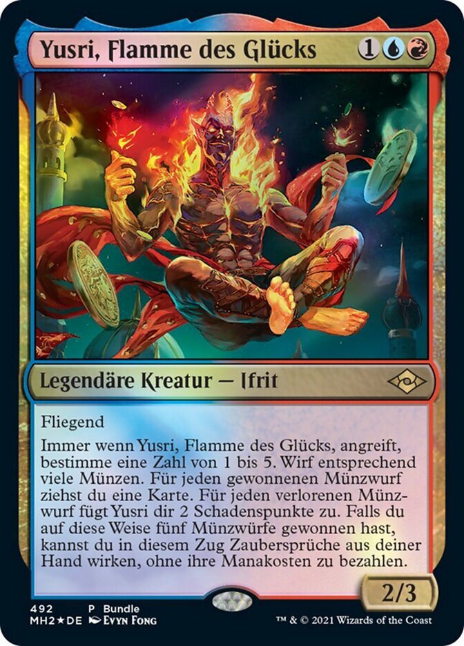 Yusri, Flamme des Glücks