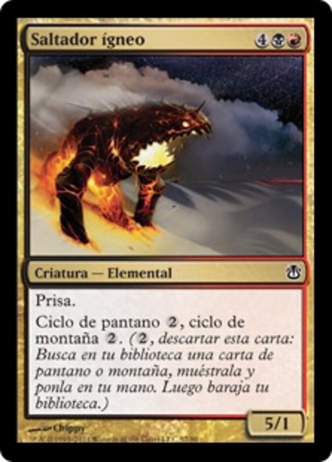 Saltador ígneo