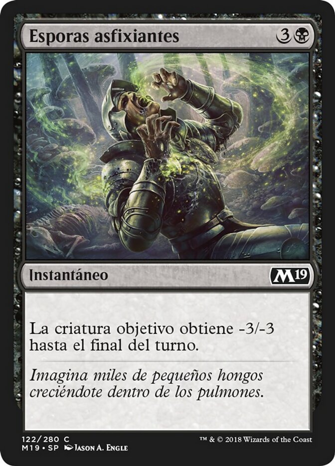 Esporas asfixiantes
