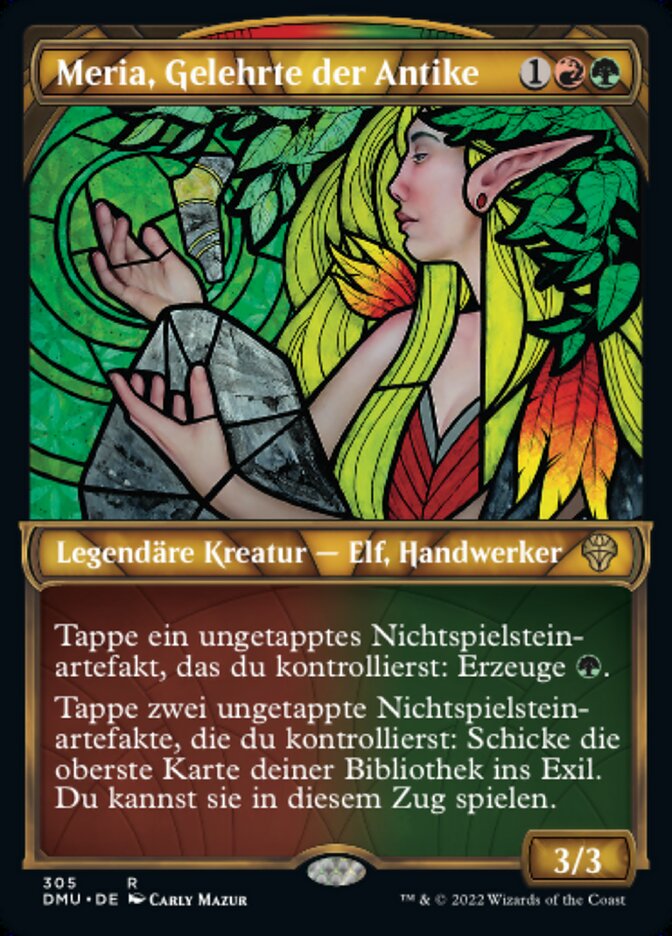 Meria, Gelehrte der Antike