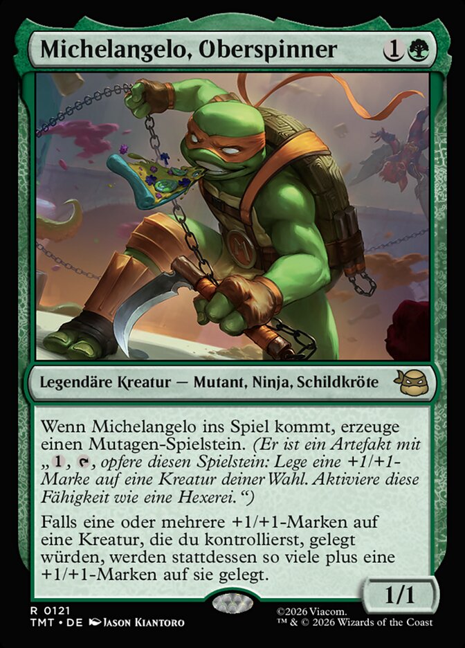 Michelangelo, Oberspinner