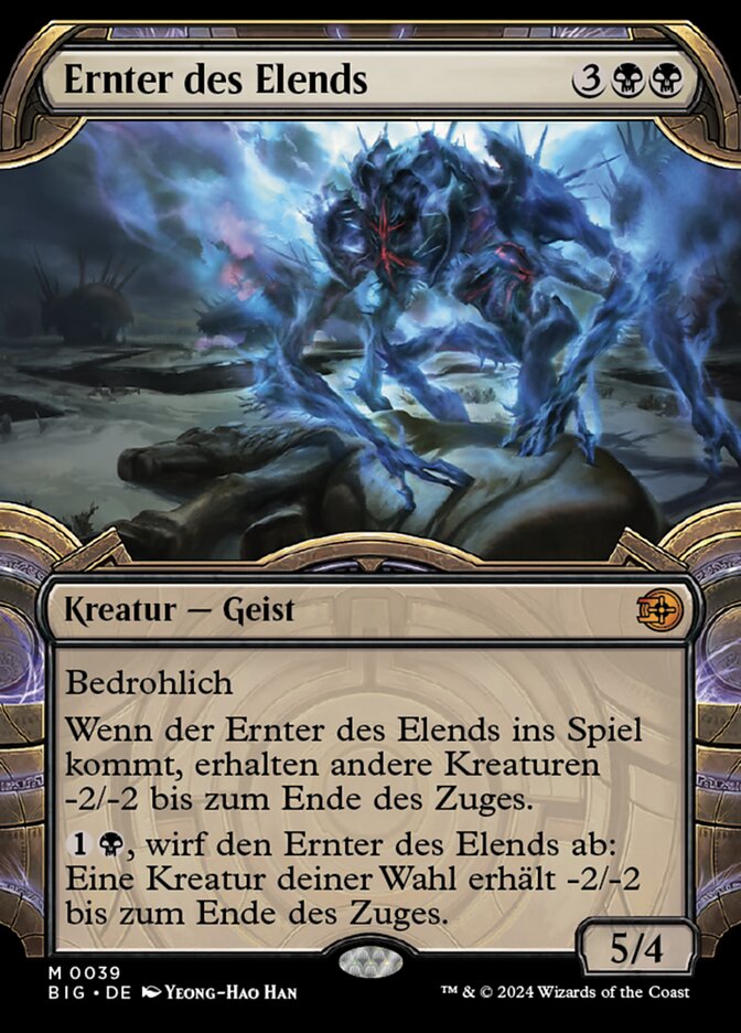Ernter des Elends