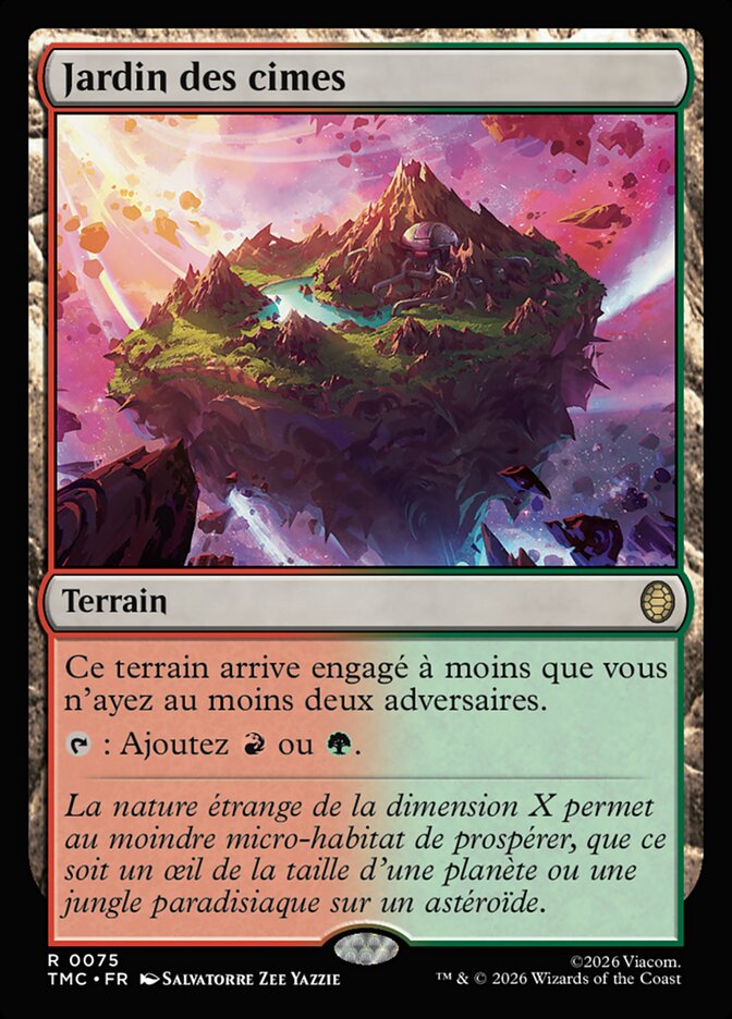 Jardin des cimes
