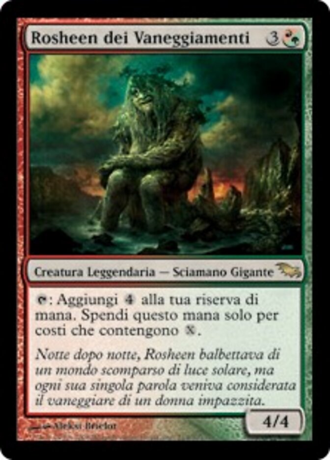Rosheen dei Vaneggiamenti