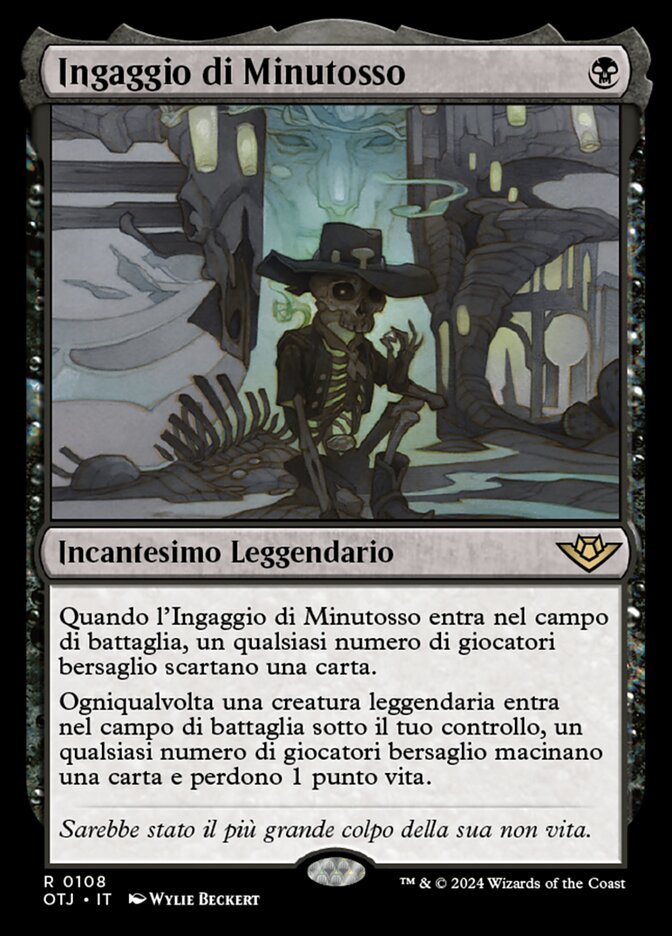 Ingaggio di Minutosso