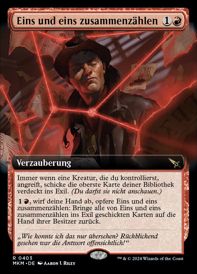 Eins und eins zusammenzählen