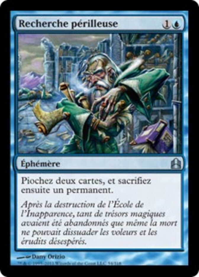 Recherche périlleuse