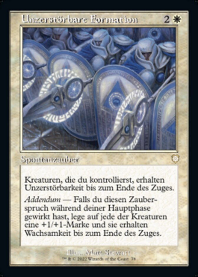 Unzerstörbare Formation