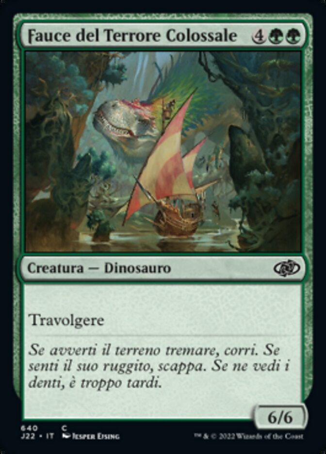 Fauce del Terrore Colossale