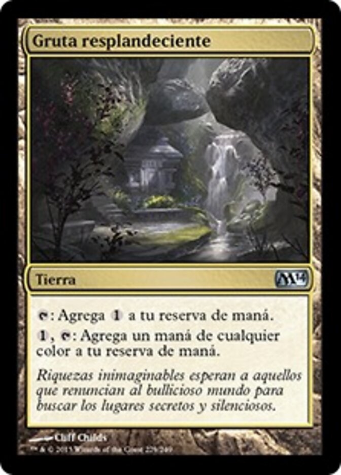 Gruta resplandeciente