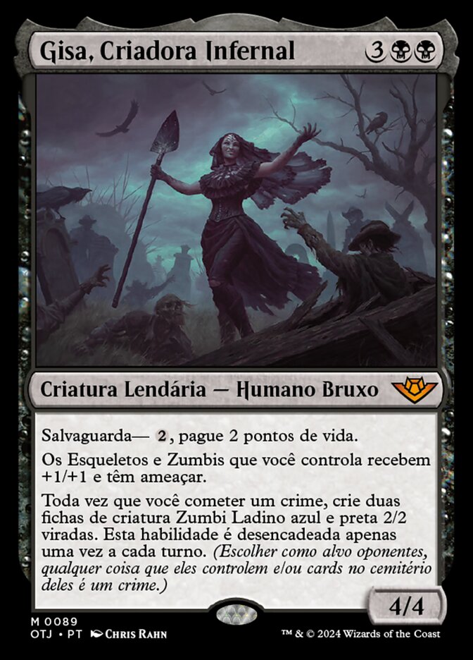 Gisa, Criadora Infernal