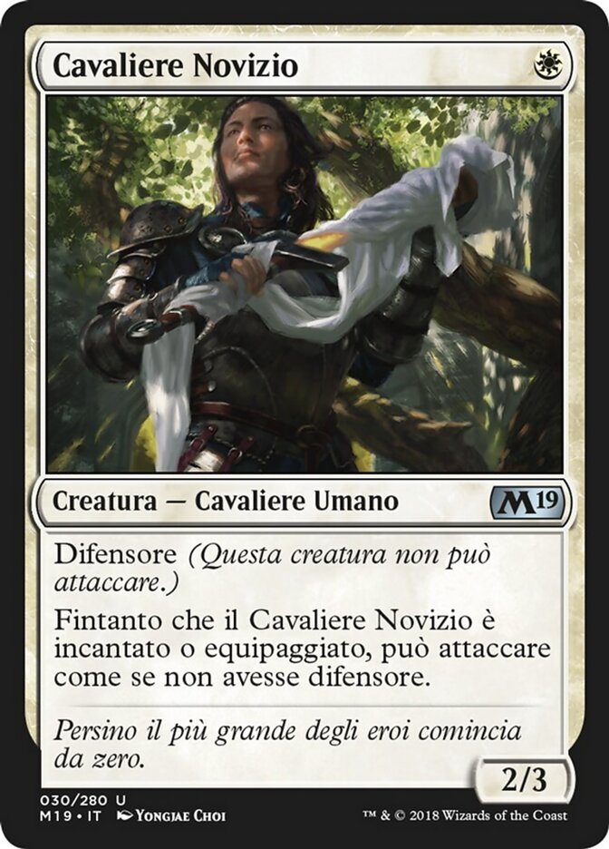Cavaliere Novizio