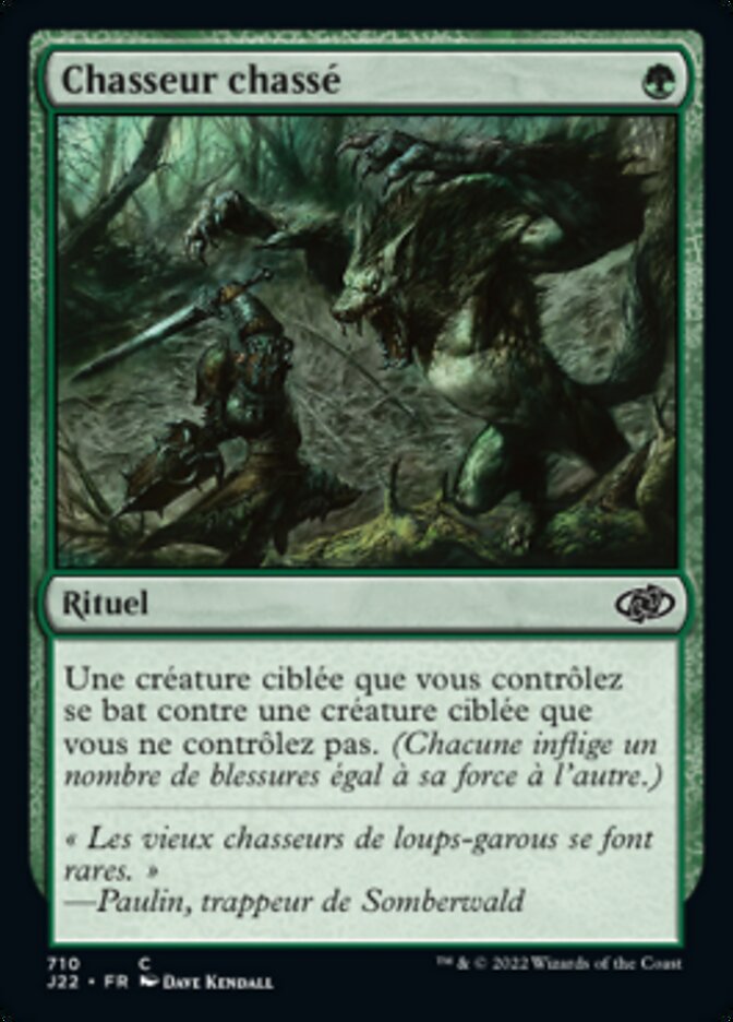 Chasseur chassé