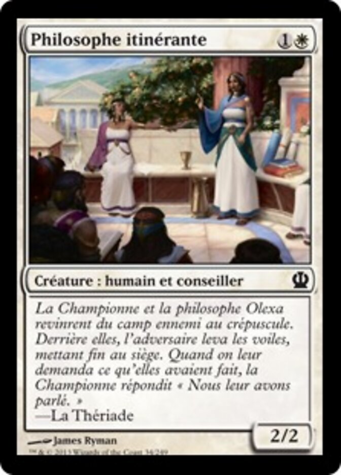 Philosophe itinérante