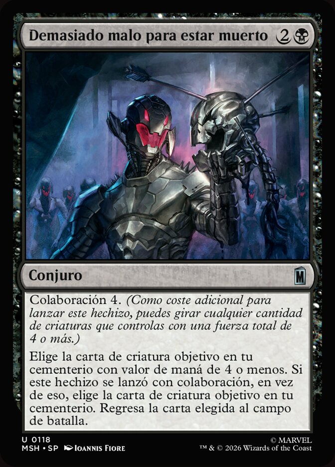 Demasiado malo para estar muerto