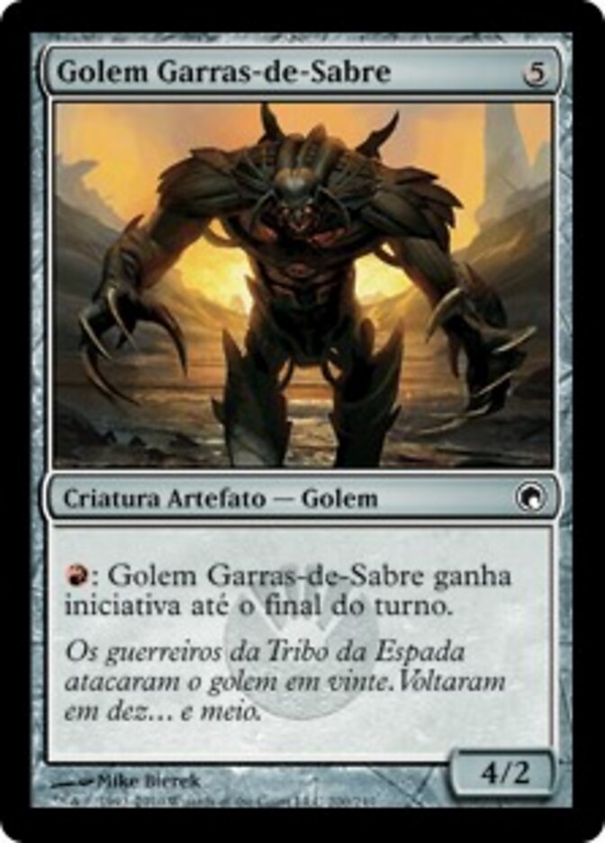 Golem Garras-de-Sabre