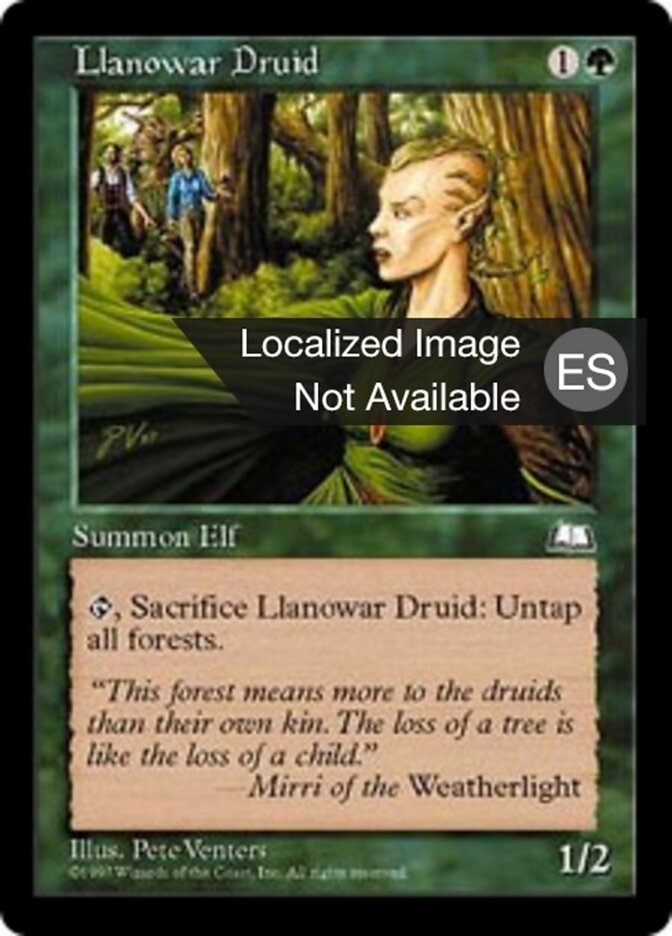 Druida de Llanowar