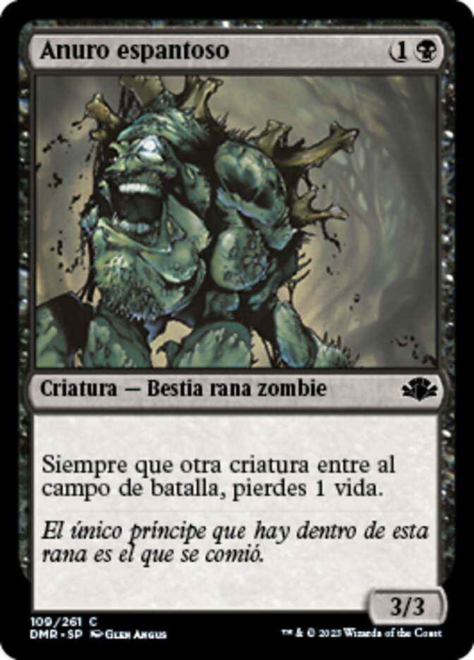 Anuro espantoso