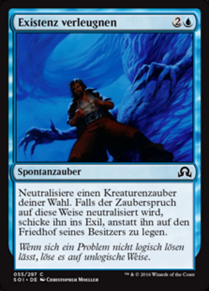 Existenz verleugnen